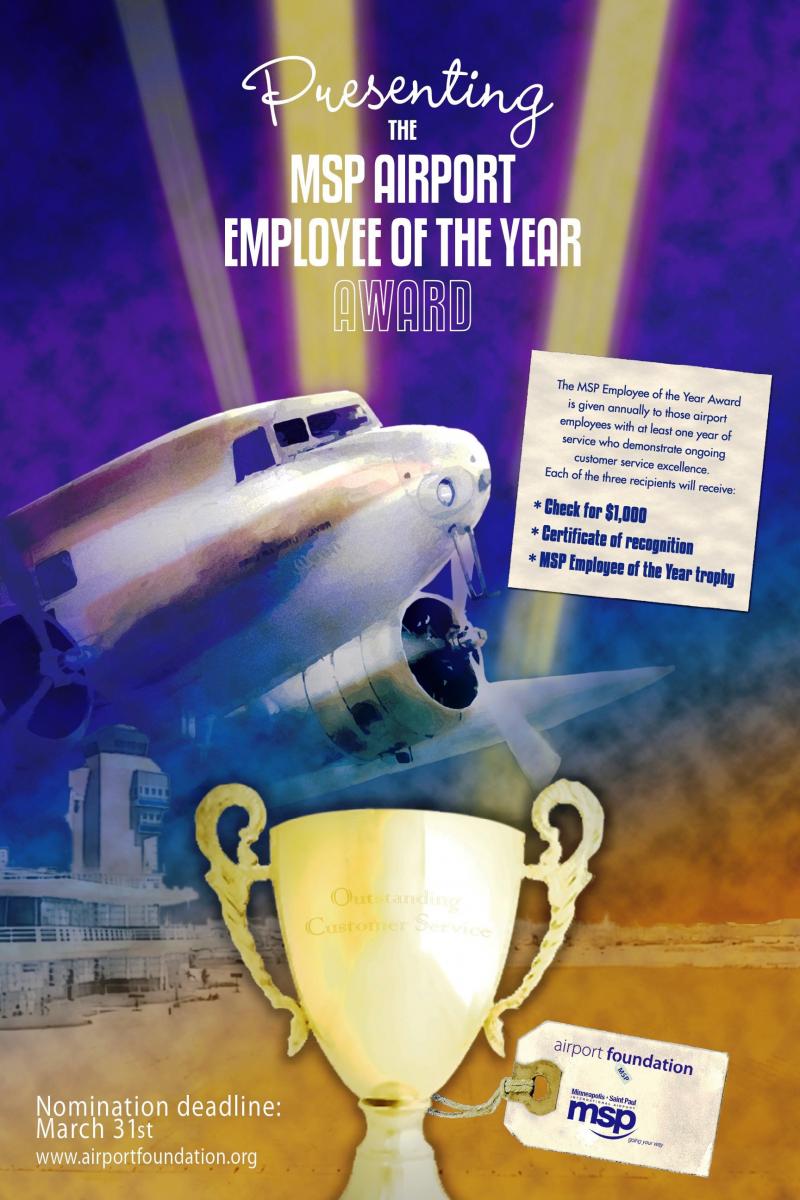 Employee of the Year poster