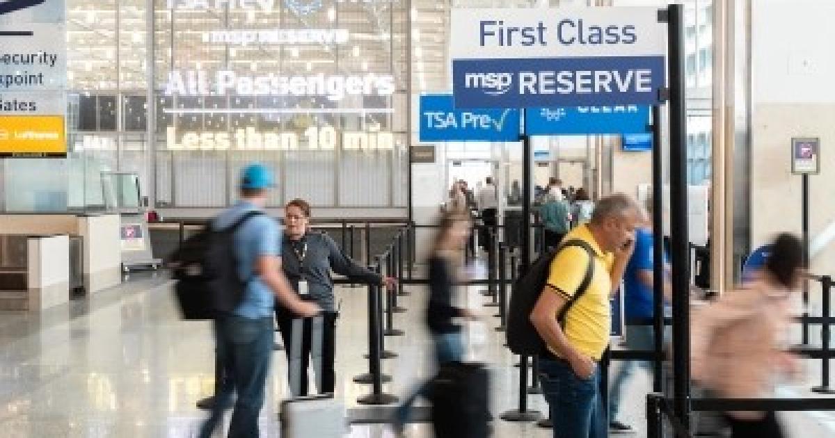 Employee lane at Terminal 1's north security checkpoint to close ...